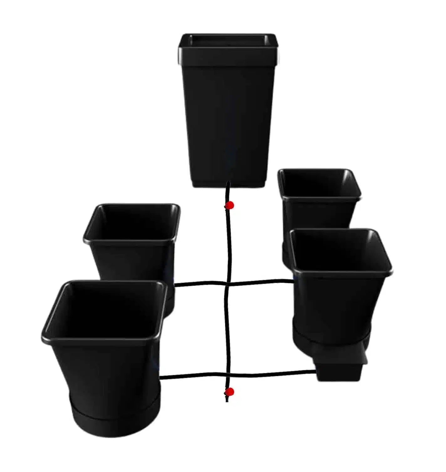 4 Pot XL System with 12.4 gal tank