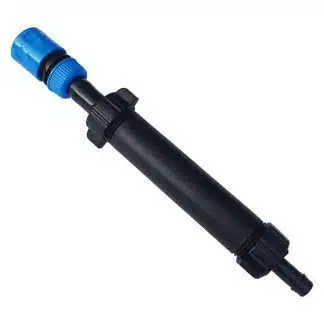 1/2" click fit tank adapter and filter