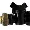 FlexiTank tap with brass male adapter
