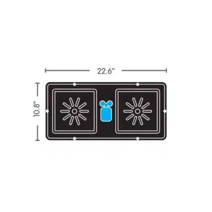 easy2grow tray and lid