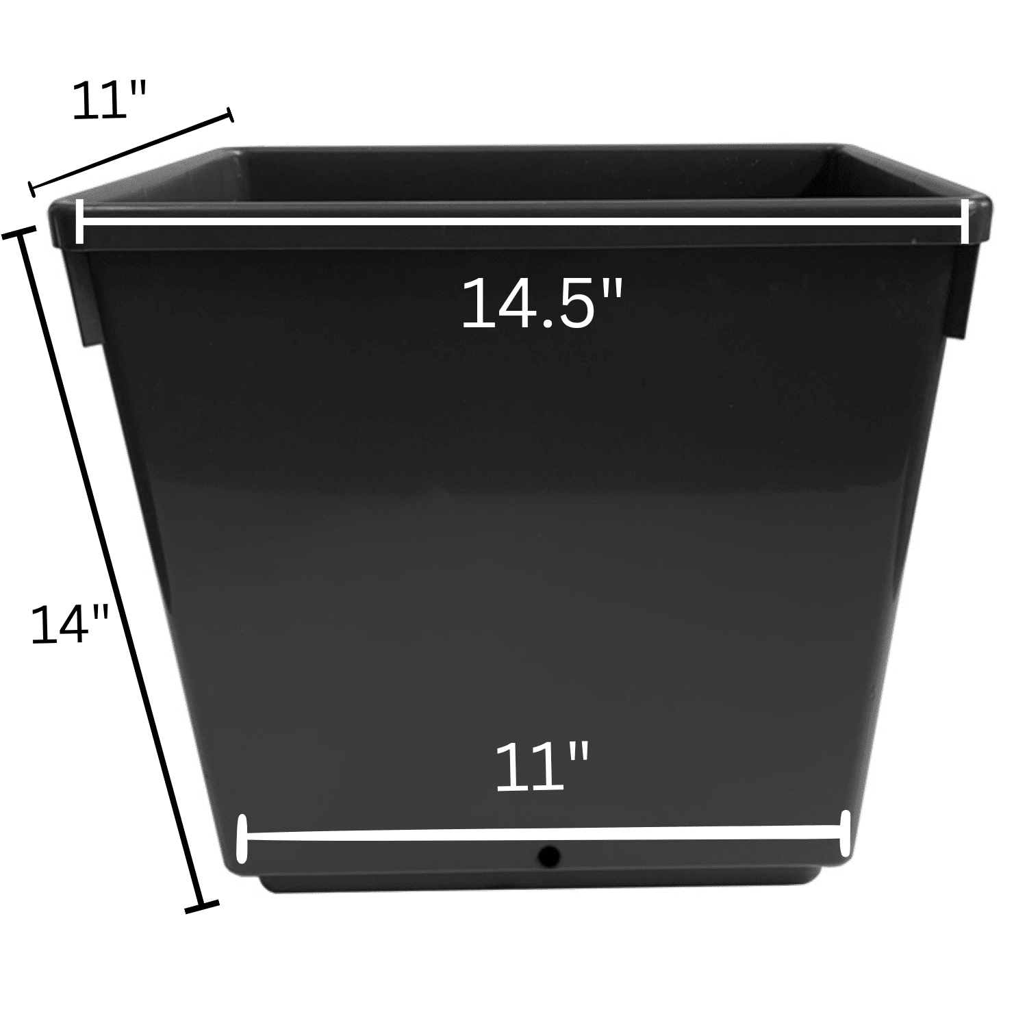 8 gal tank dims