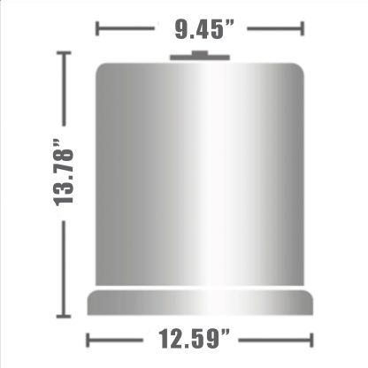 Clear Propagation Lid for XL Pots (6.6 gal) - Image 2