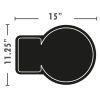 1Pot XL Tray and Lid with Grommet - Image 2