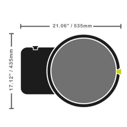 XXL Module Tray and Lid with 3/8" Grommet - Image 2